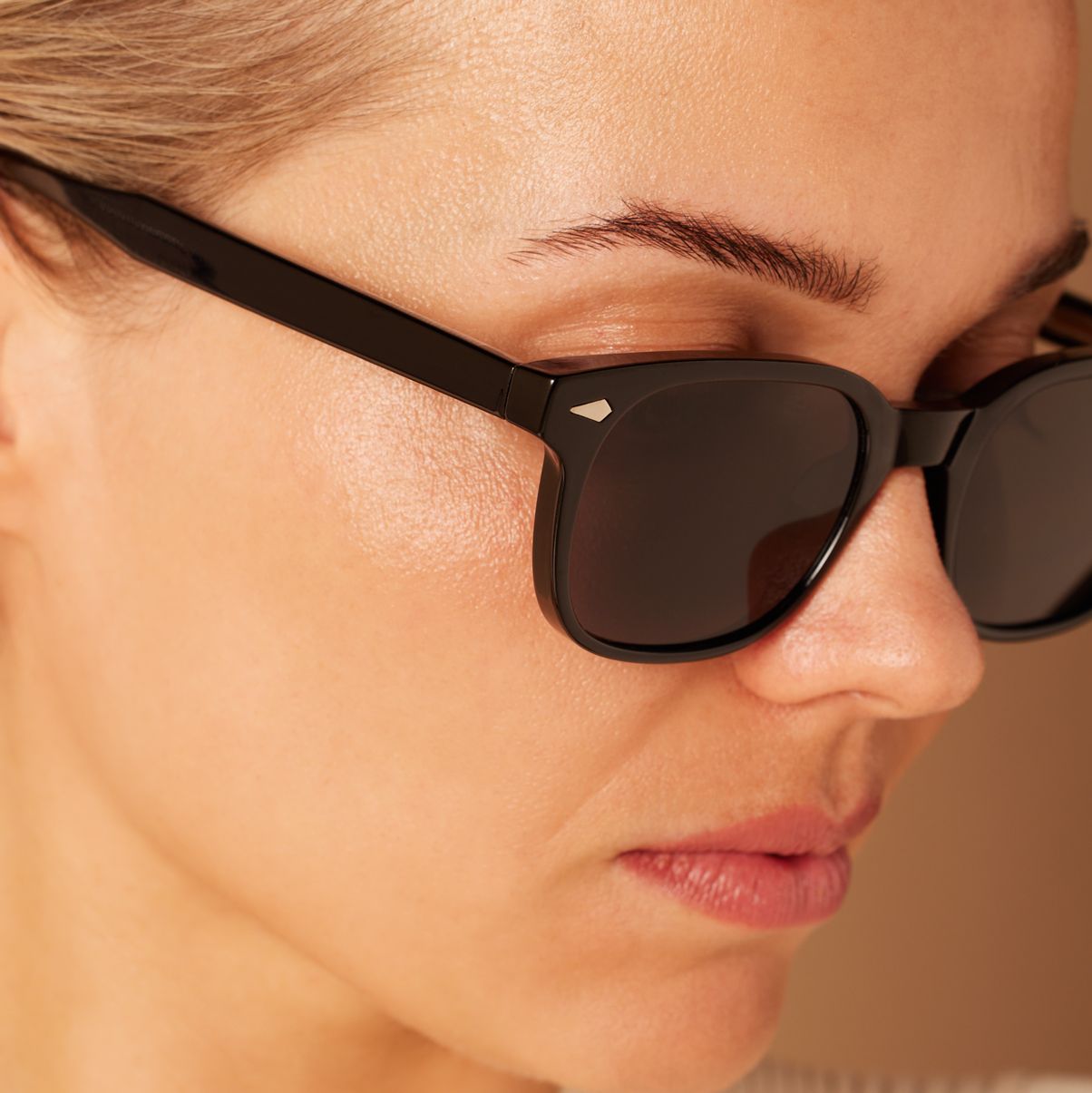 Schwarze Sonnenbrille