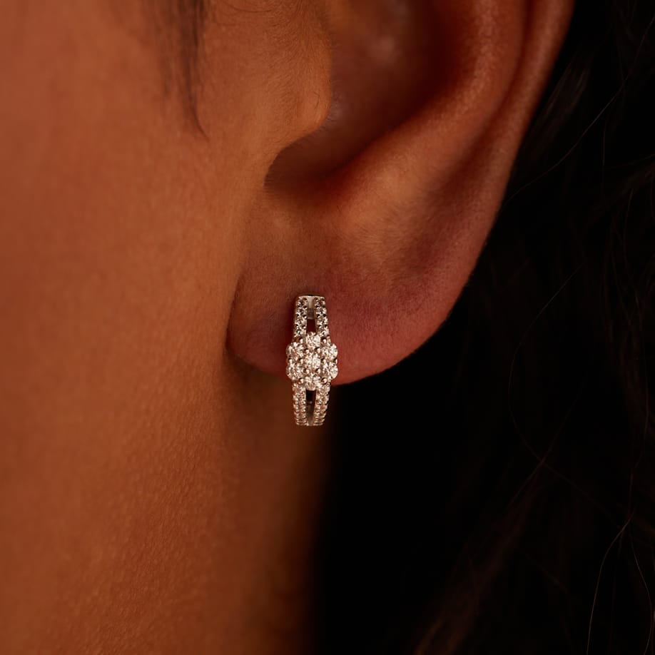 Zilveren oorringen voor dames