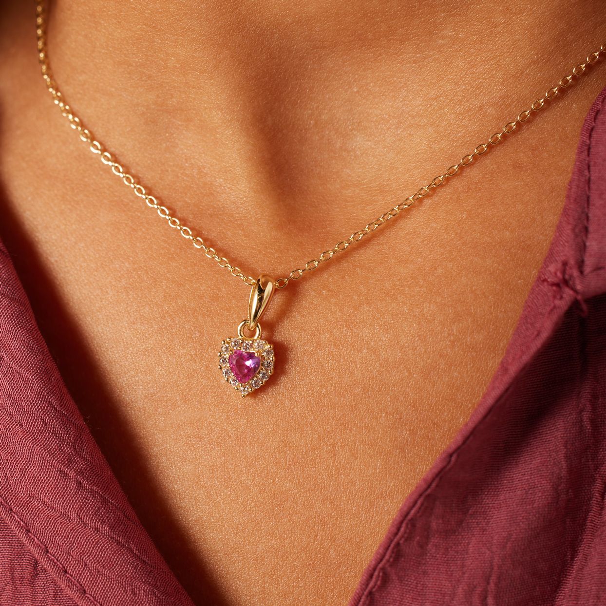 Zilveren goldplated kinderketting met hanger