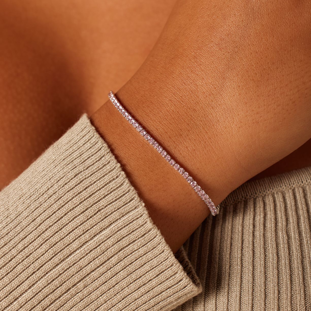 Silbernes Armband für Damen