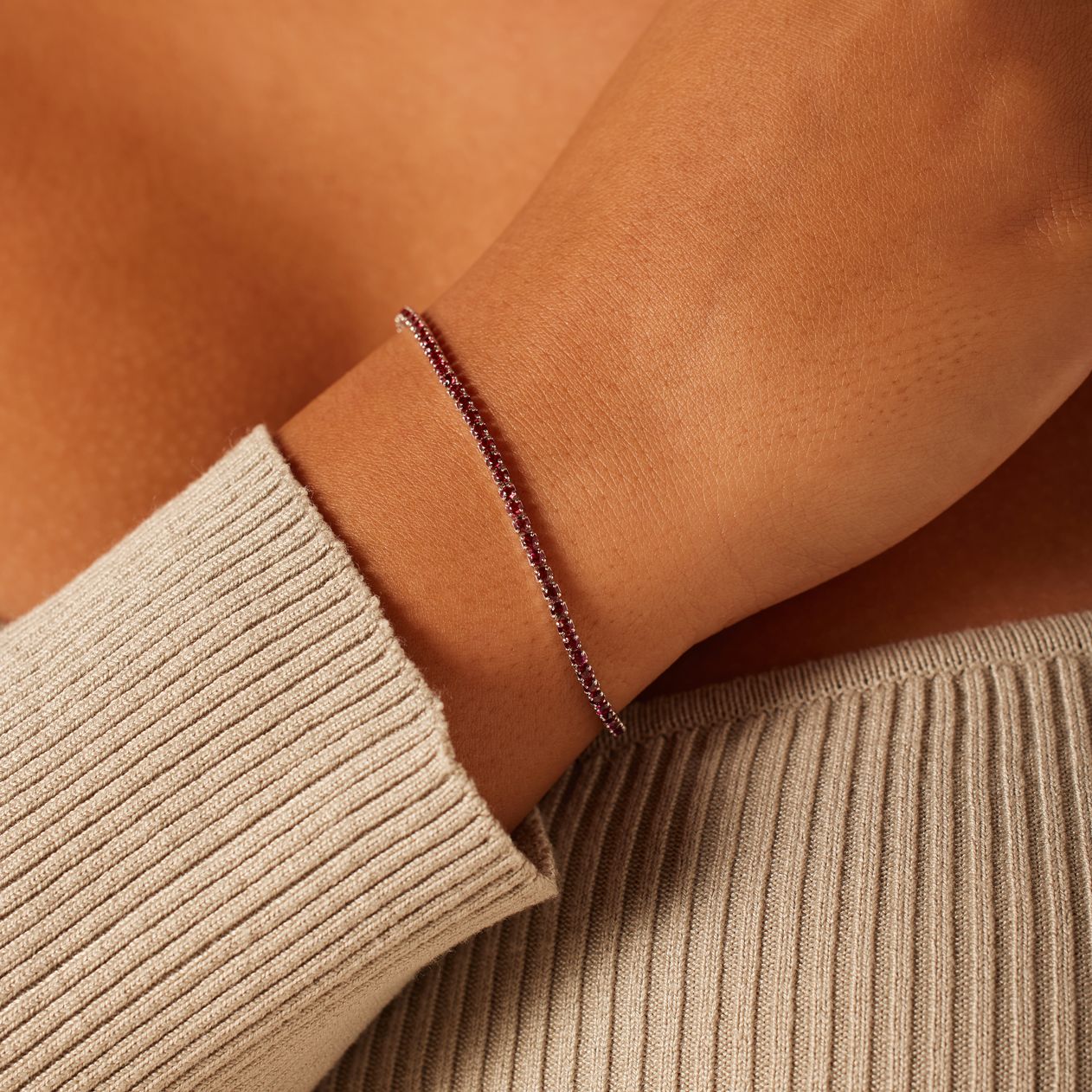 Silbernes Armband für Damen