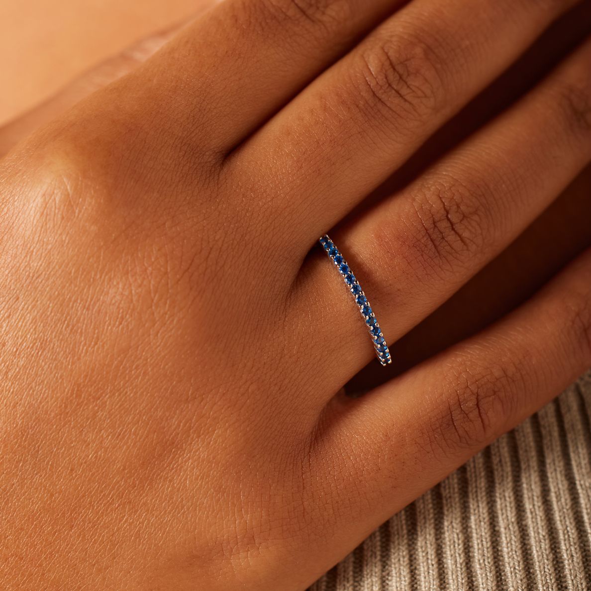 Zilveren ring met zirkonia voor dames