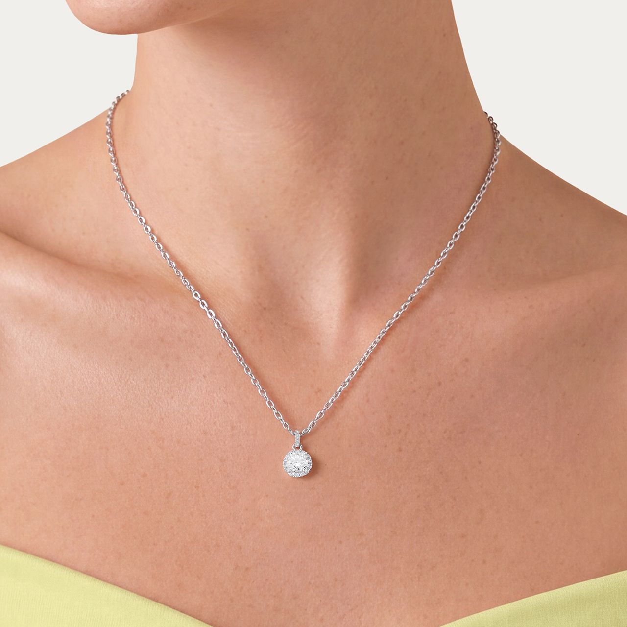 Zilveren sieradenset met zirkonia voor dames