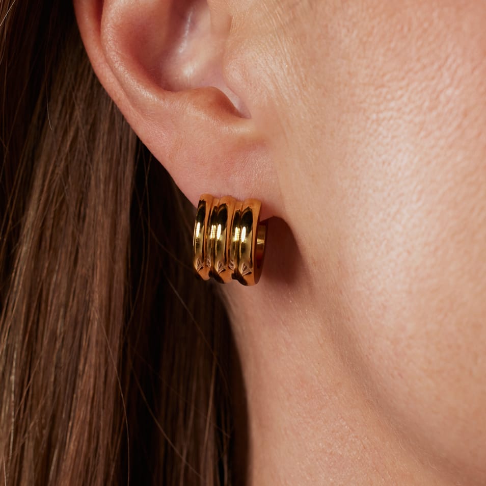 Stainless steel oorringen voor dames
