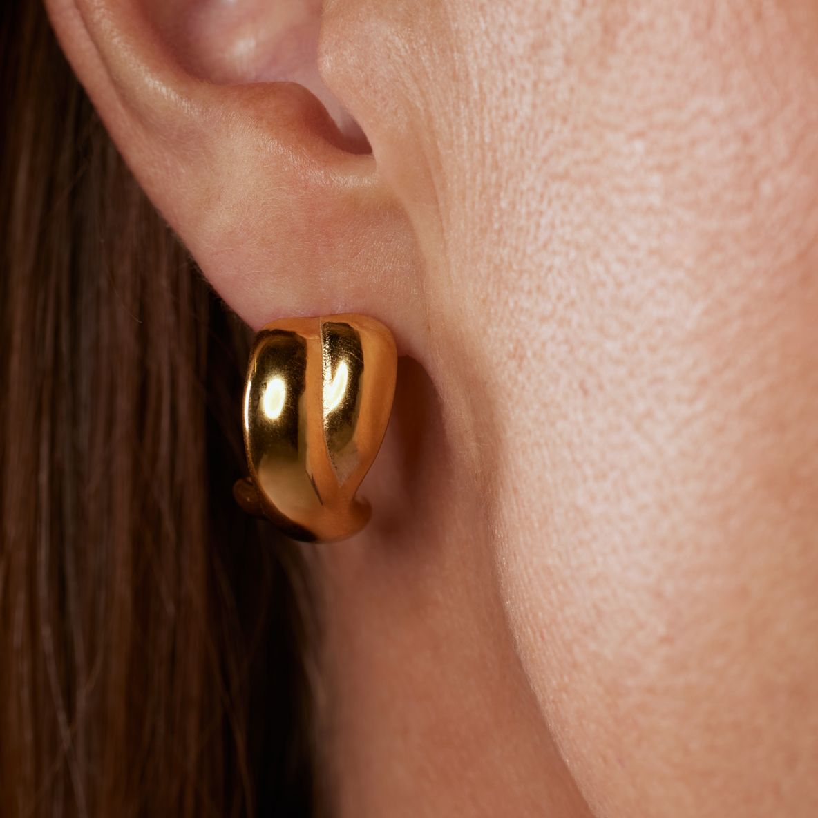 Stainless steel oorknoppen voor dames