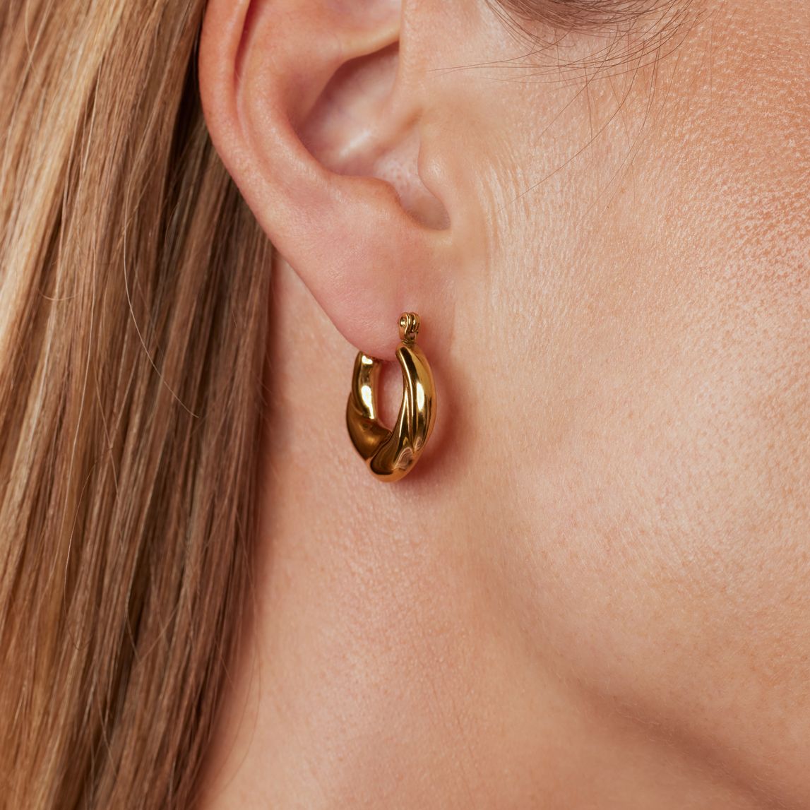 Stainless steel oorringen voor dames