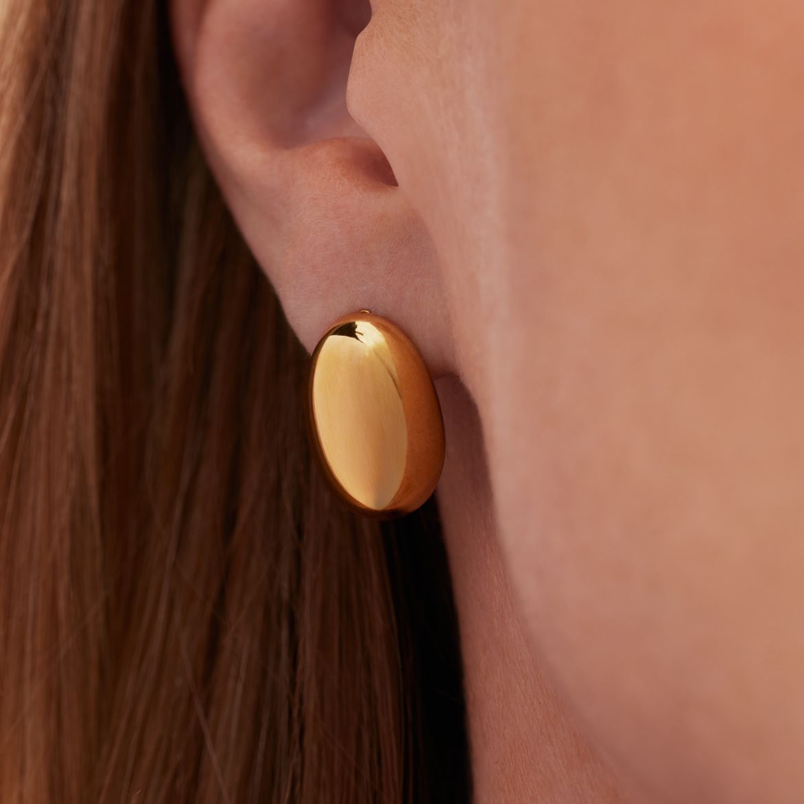 Stainless steel oorknoppen voor dames