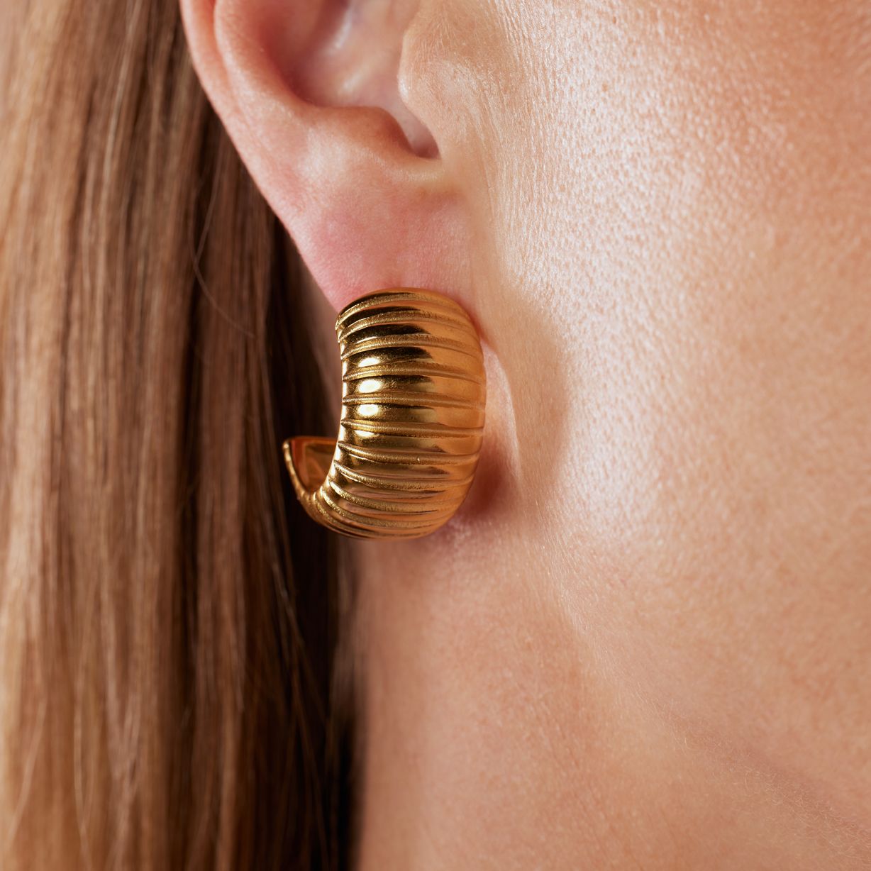 Stainless steel oorknoppen voor dames