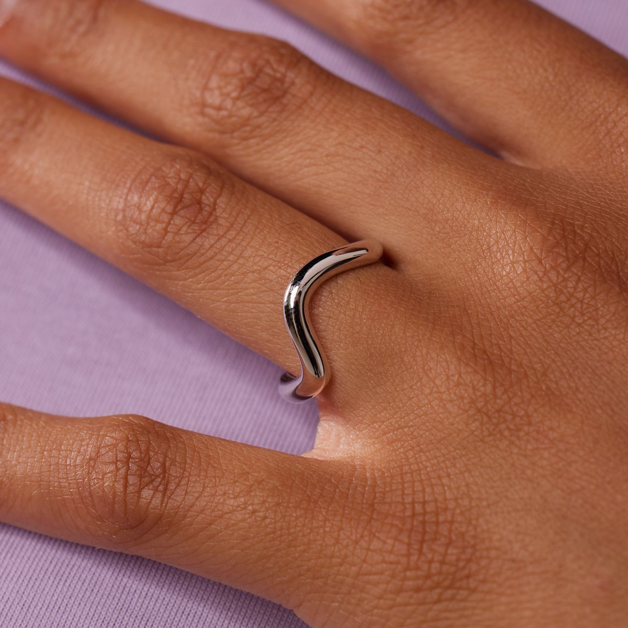 Silberner Ring