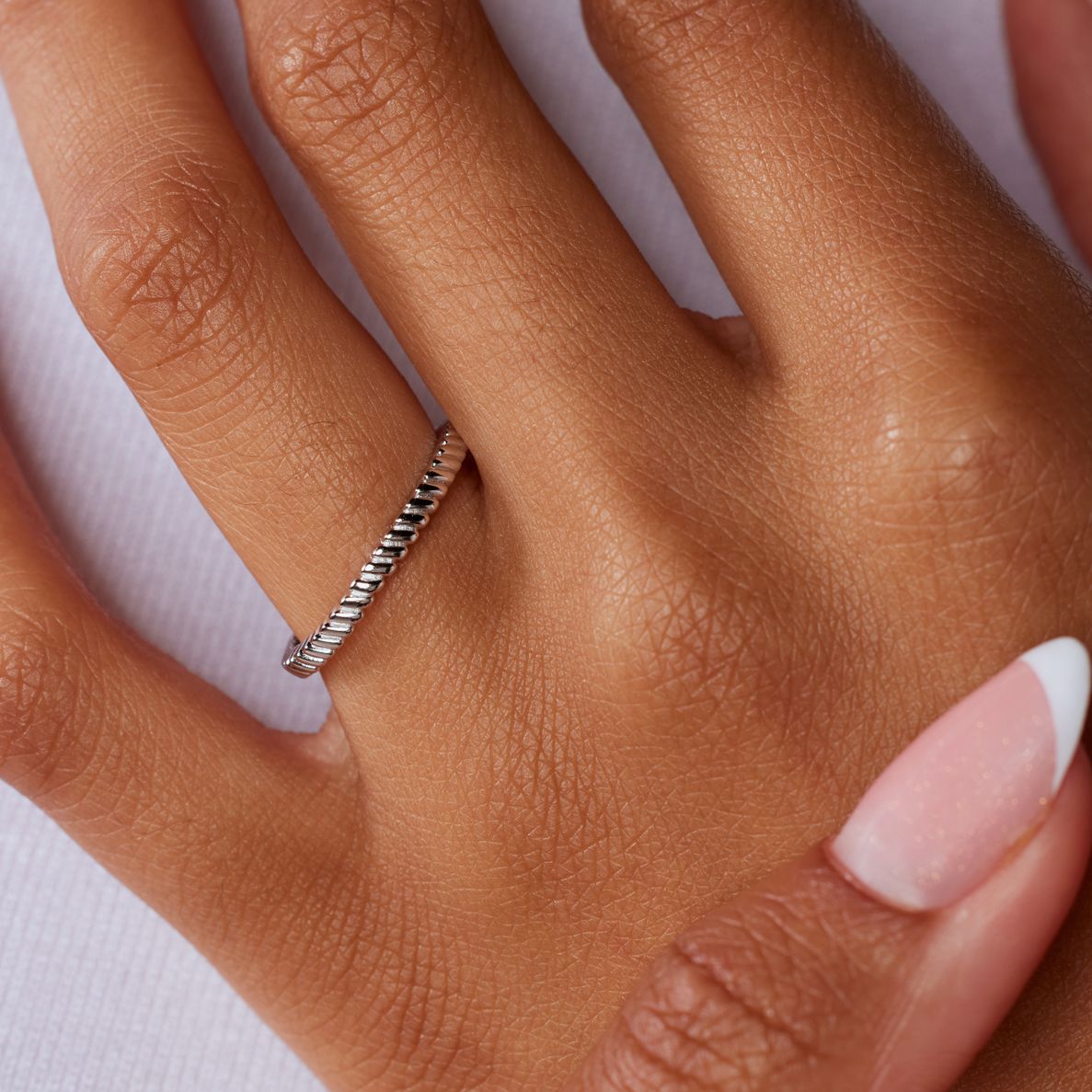 Silberner Ring