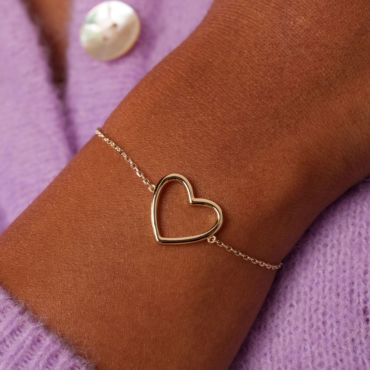 Zilveren goldplated armband