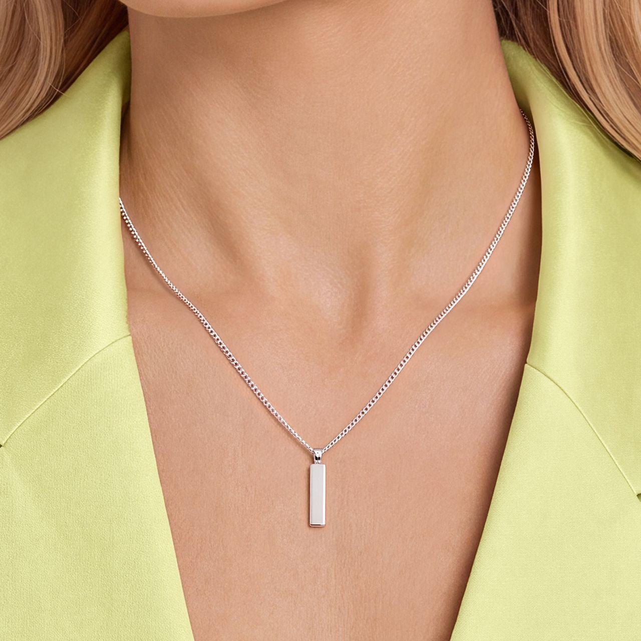 Stainless steel ketting met hanger voor dames
