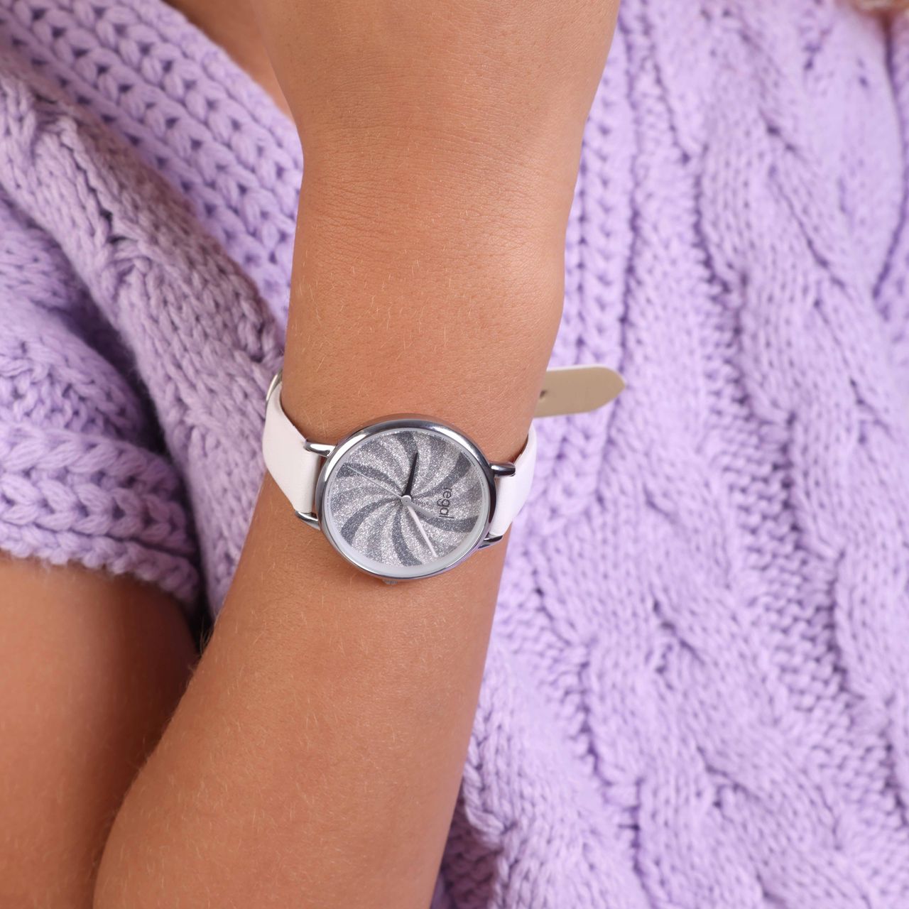 Regal Armbanduhr für Mädchen, Swirl