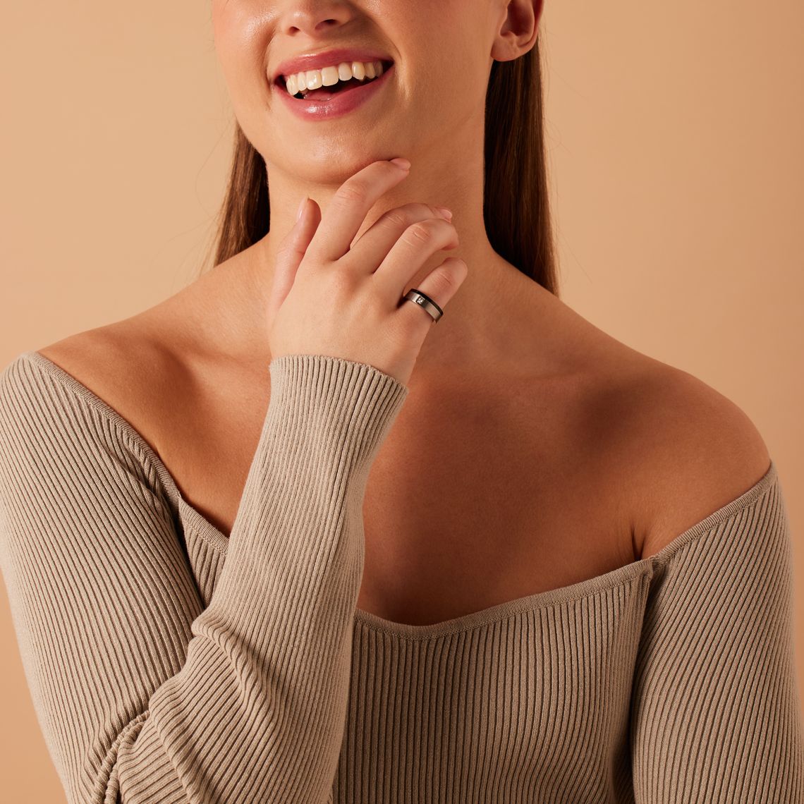 Titanium liefdesring Tokyo dames