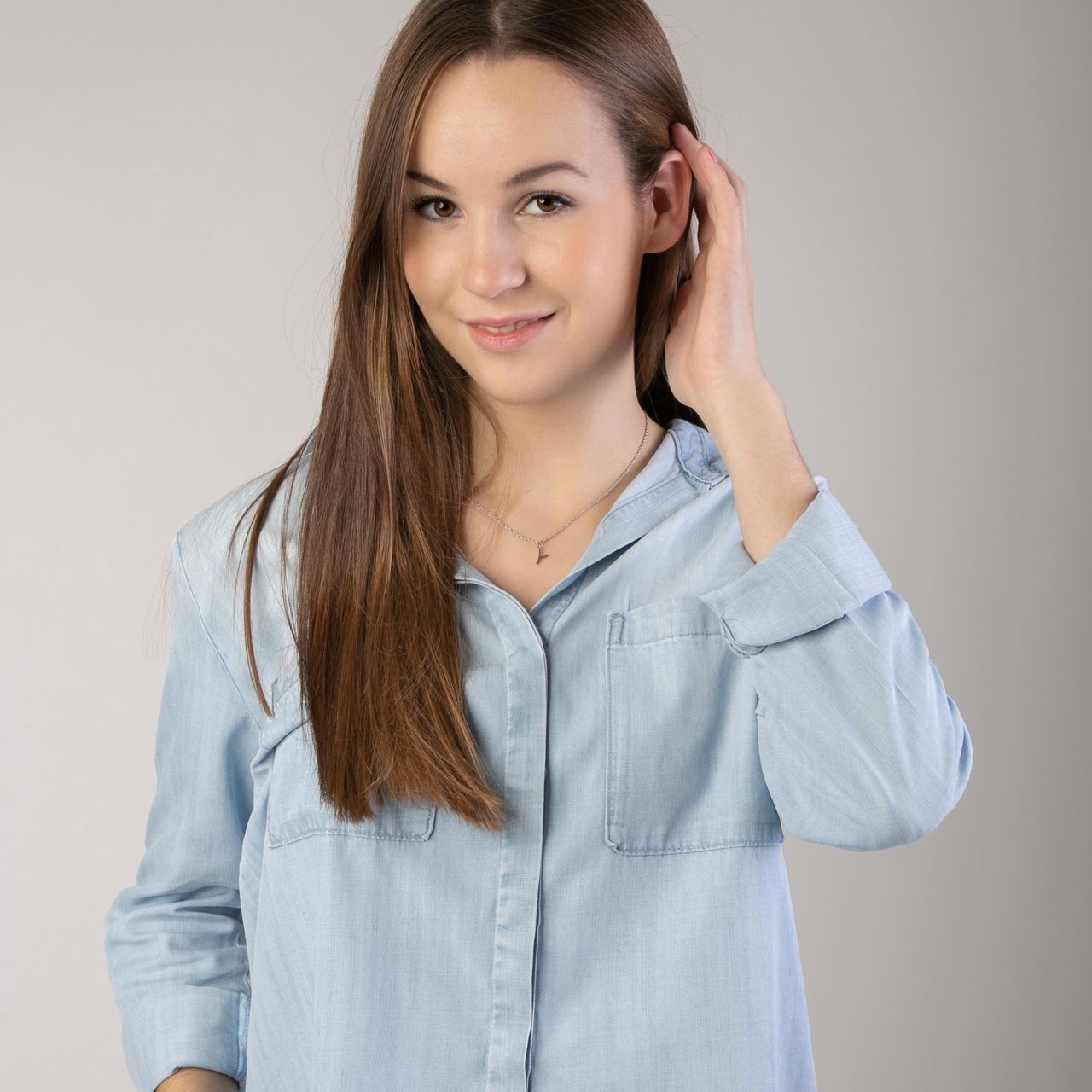 Zilveren hanger alfabet