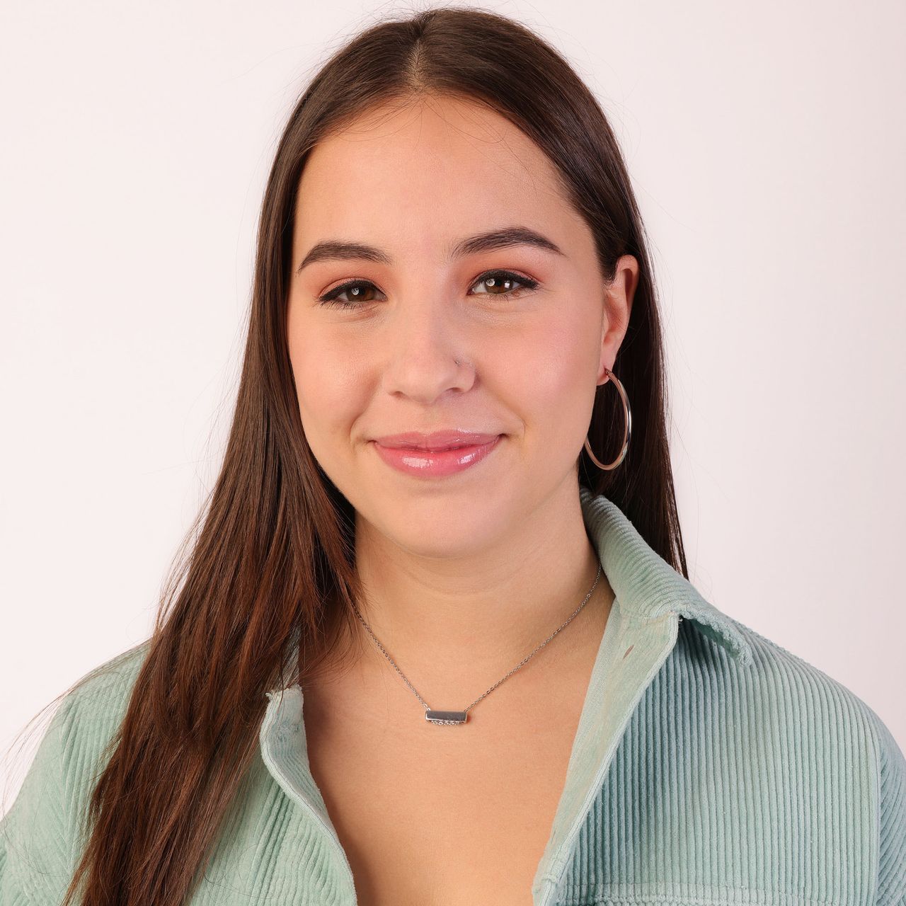 Gerecycled stainless steel oorbellen