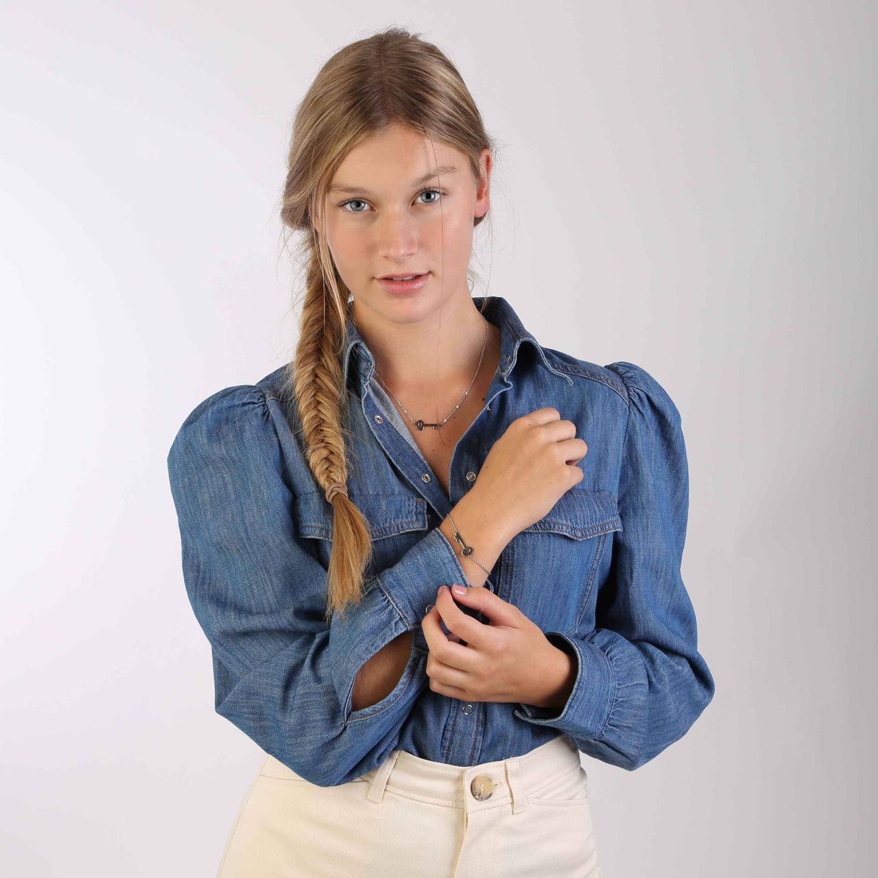 Gerecycleerd stalen ketting sleutel