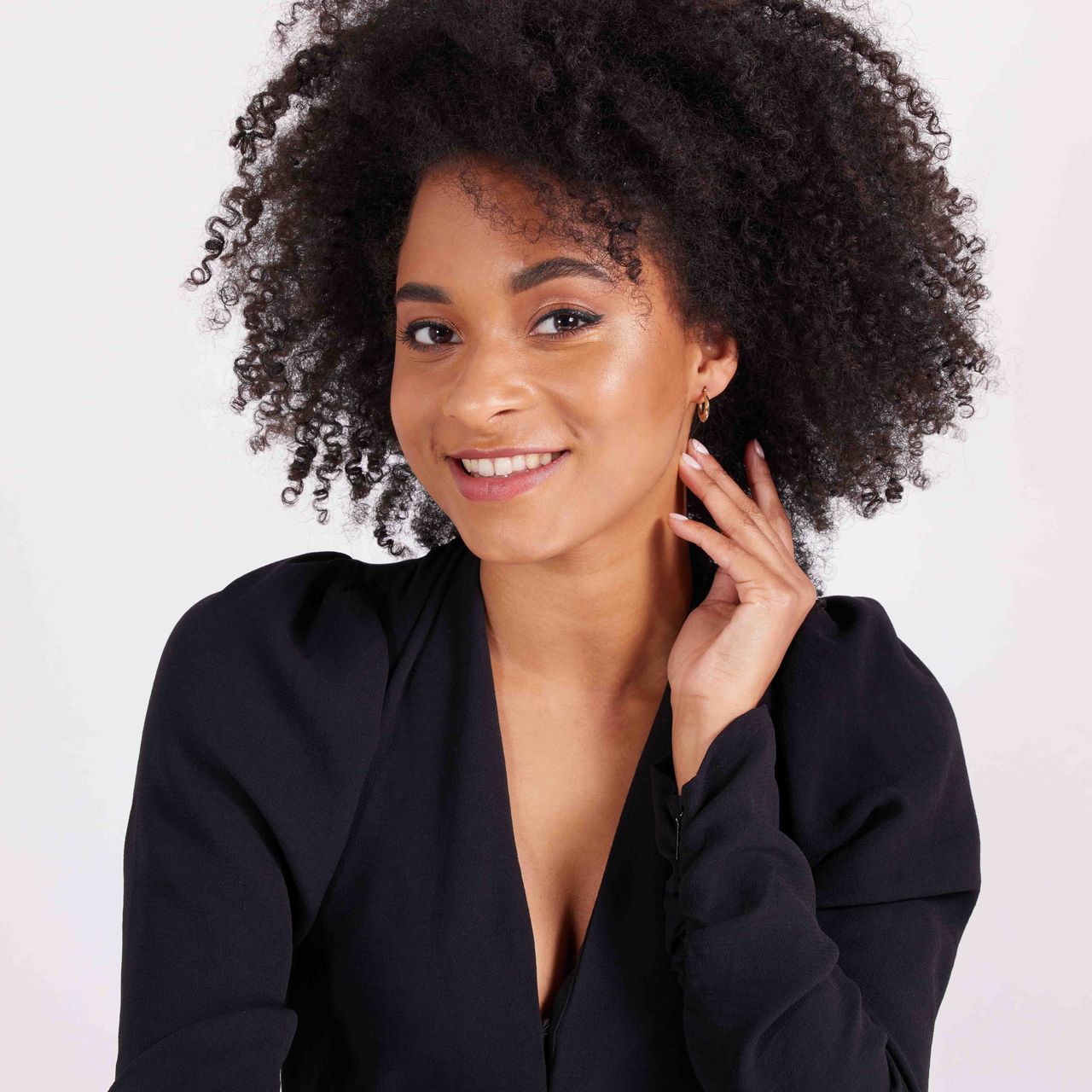 9 Karaat bicolour oorbellen