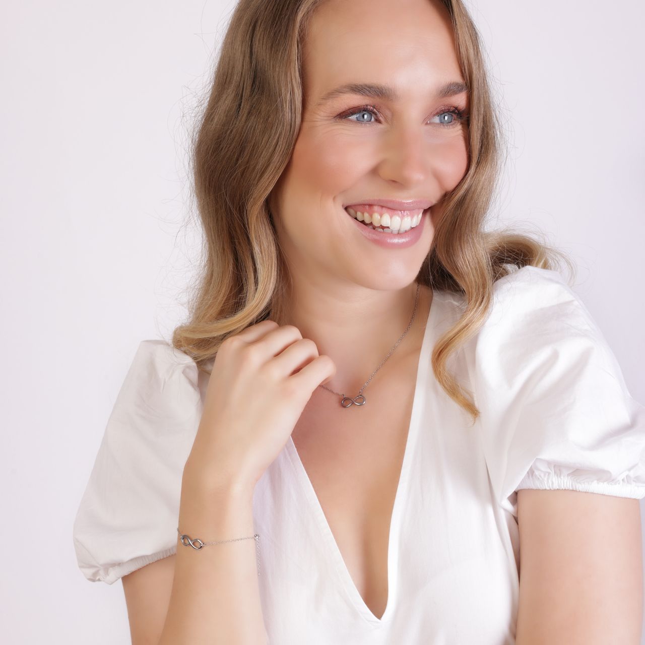 Set aus 925 Silber „Infinity