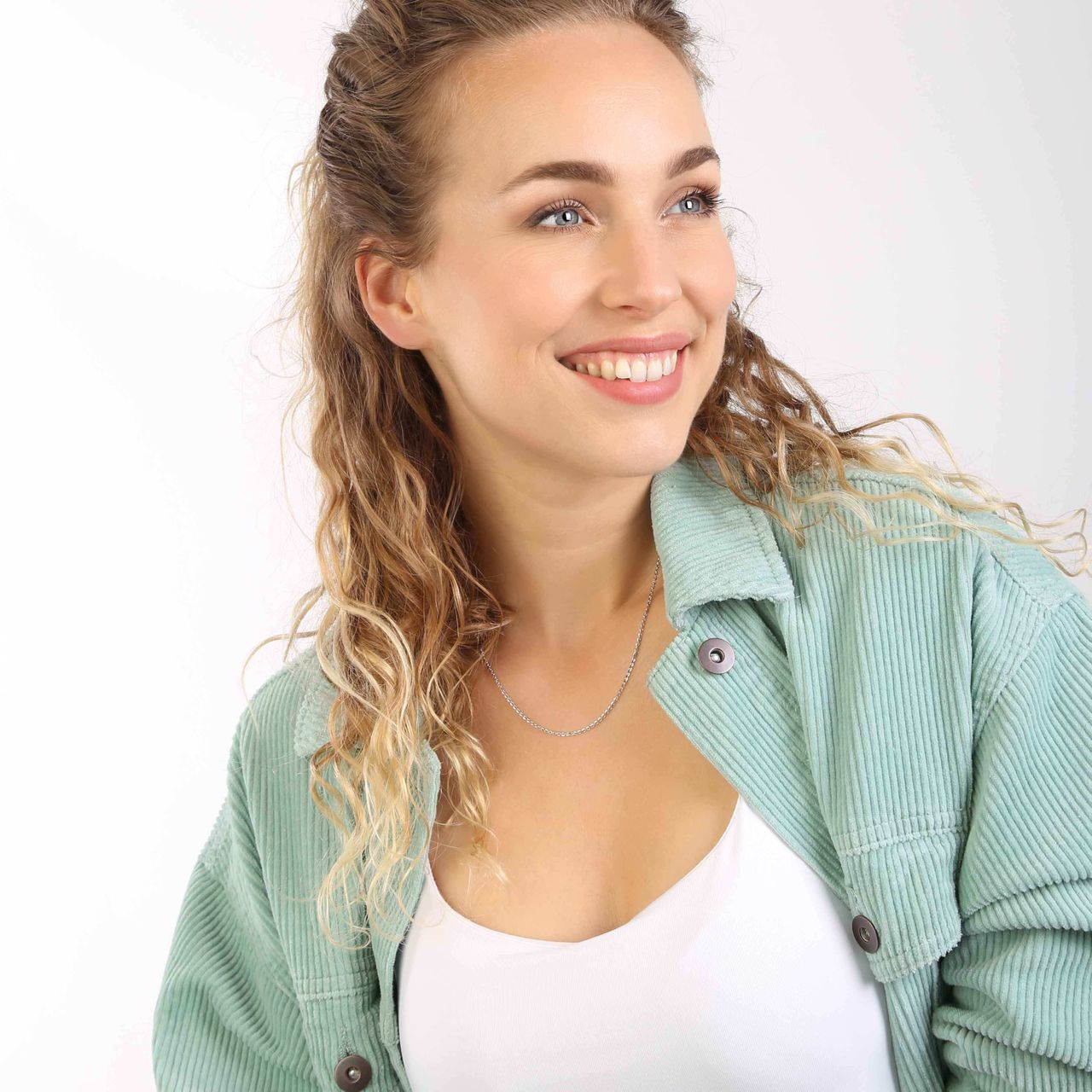 Recycelte Silberkette für Damen