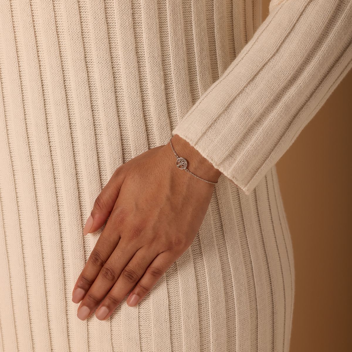 Silberarmband Lebensbaum