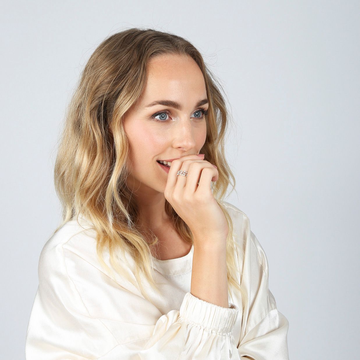 14K geelgouden ring fantasie 71 diamanten 0,43ct