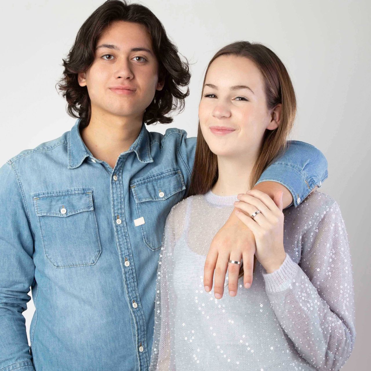 Zilveren liefdesring Boedapest heren