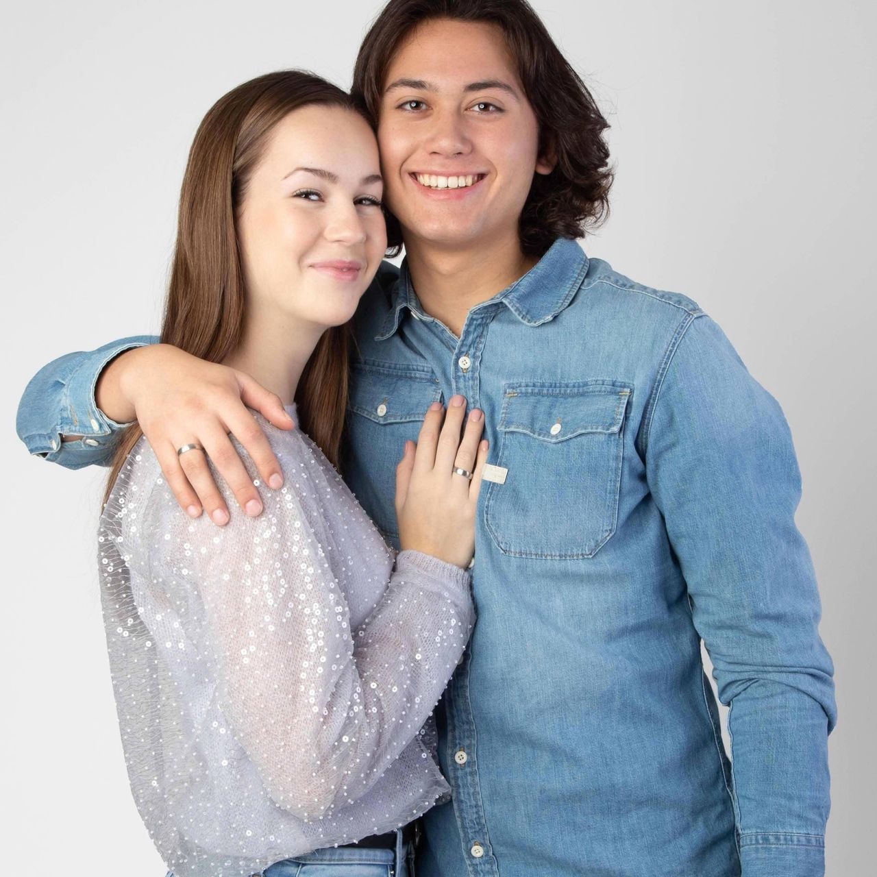 Zilveren liefdesring Riga dames zirkonia