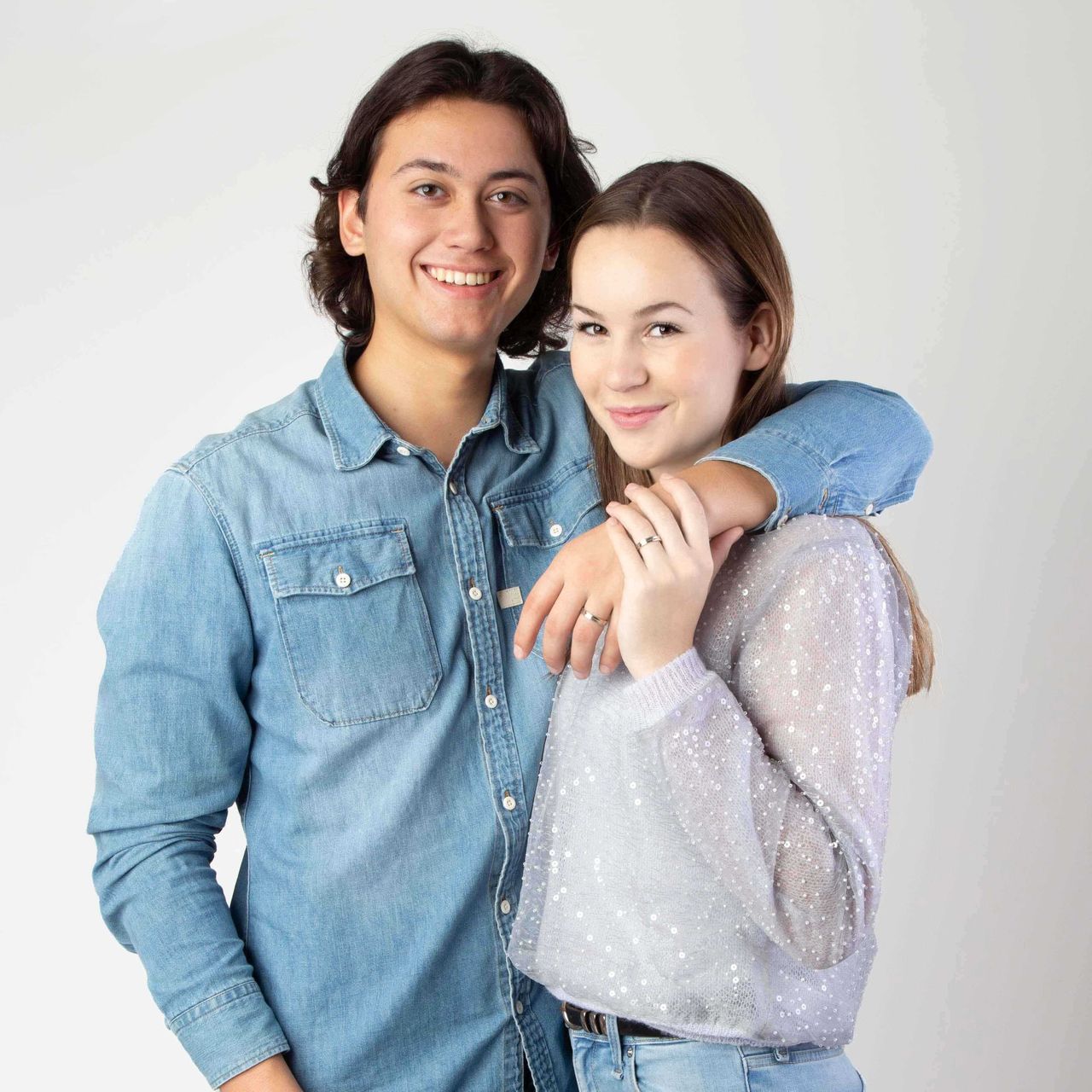 Zilveren goldplated herenliefdesring Pamplona