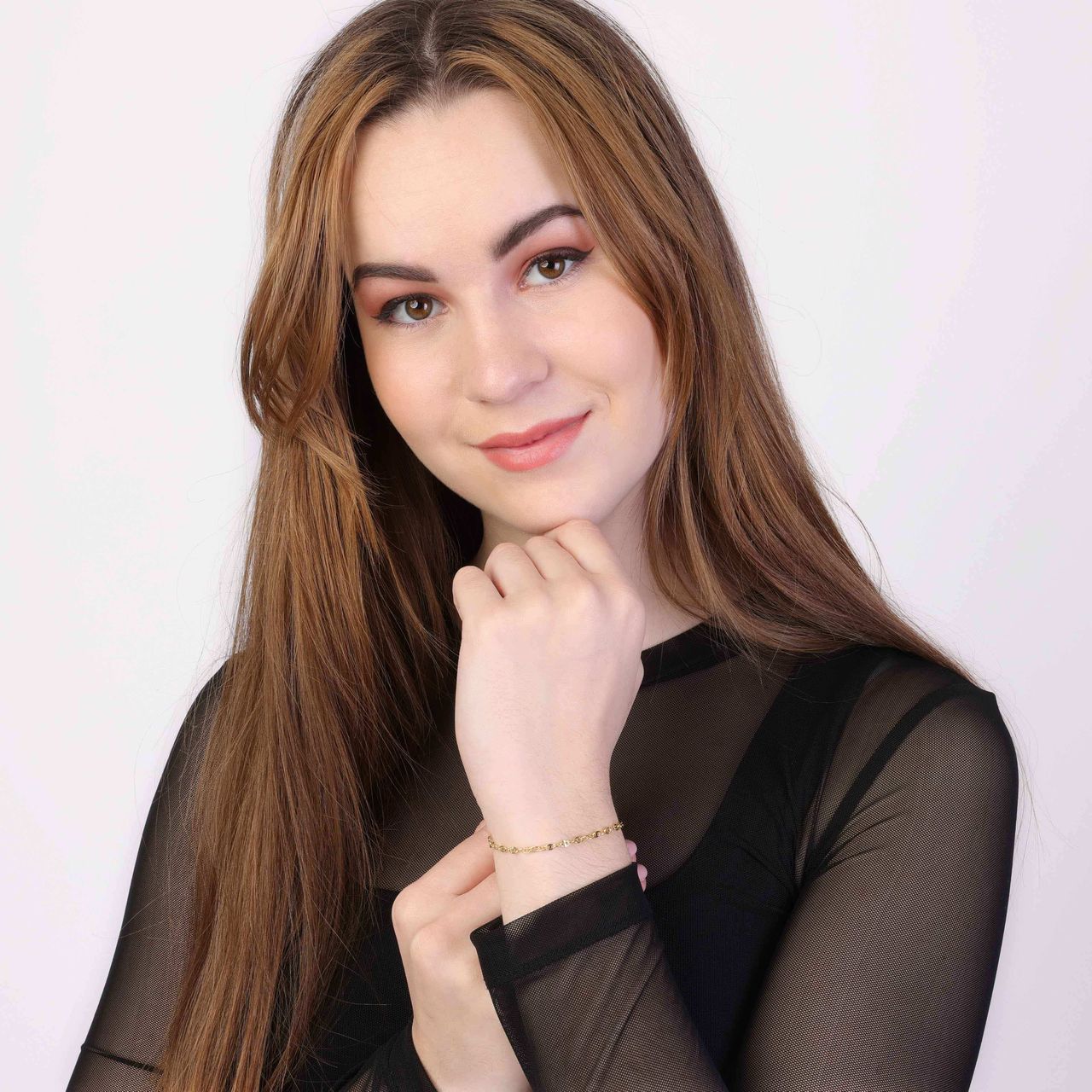 375 Gold Armband mit Fantasie-Gliedern