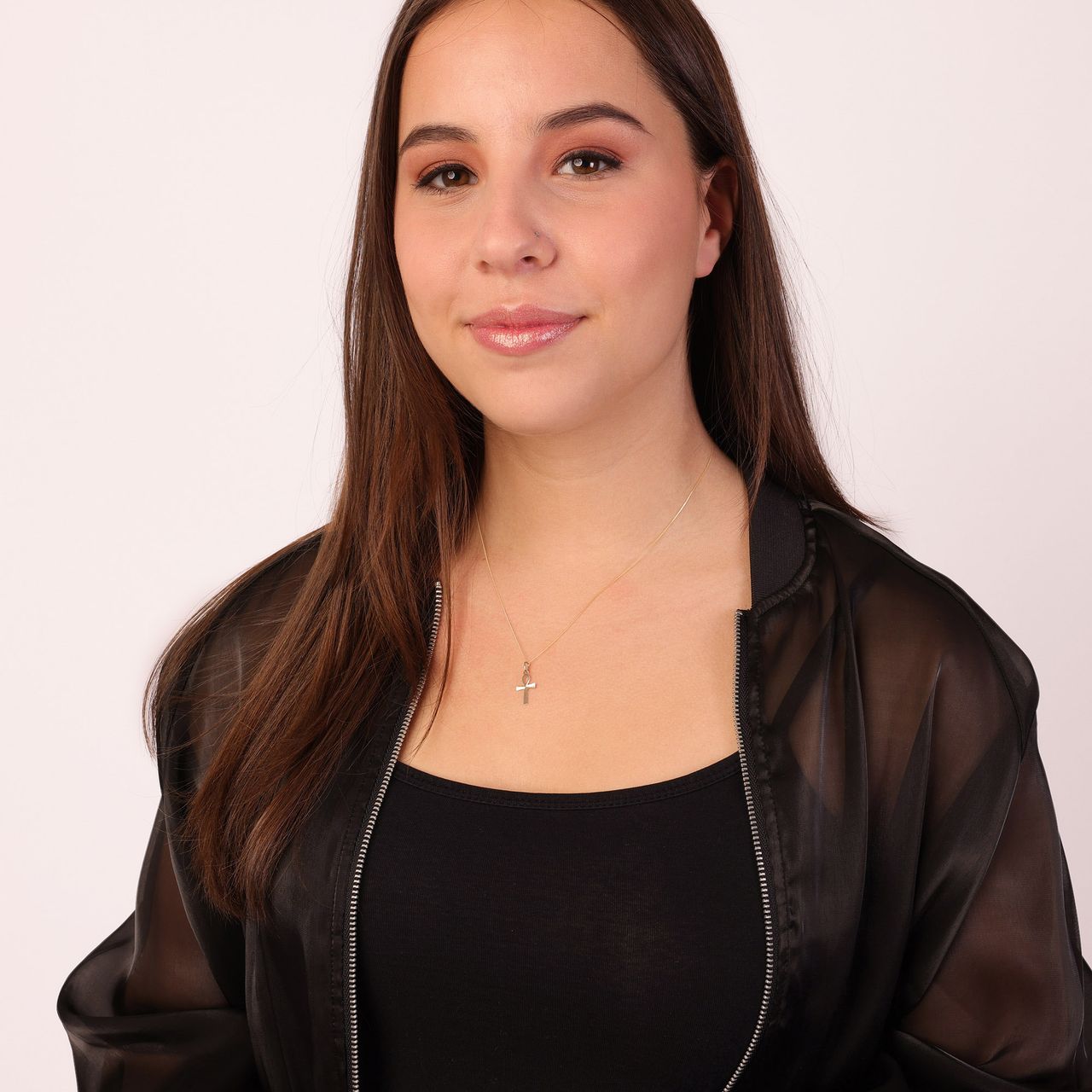 9 Karaat ketting met hanger ankh