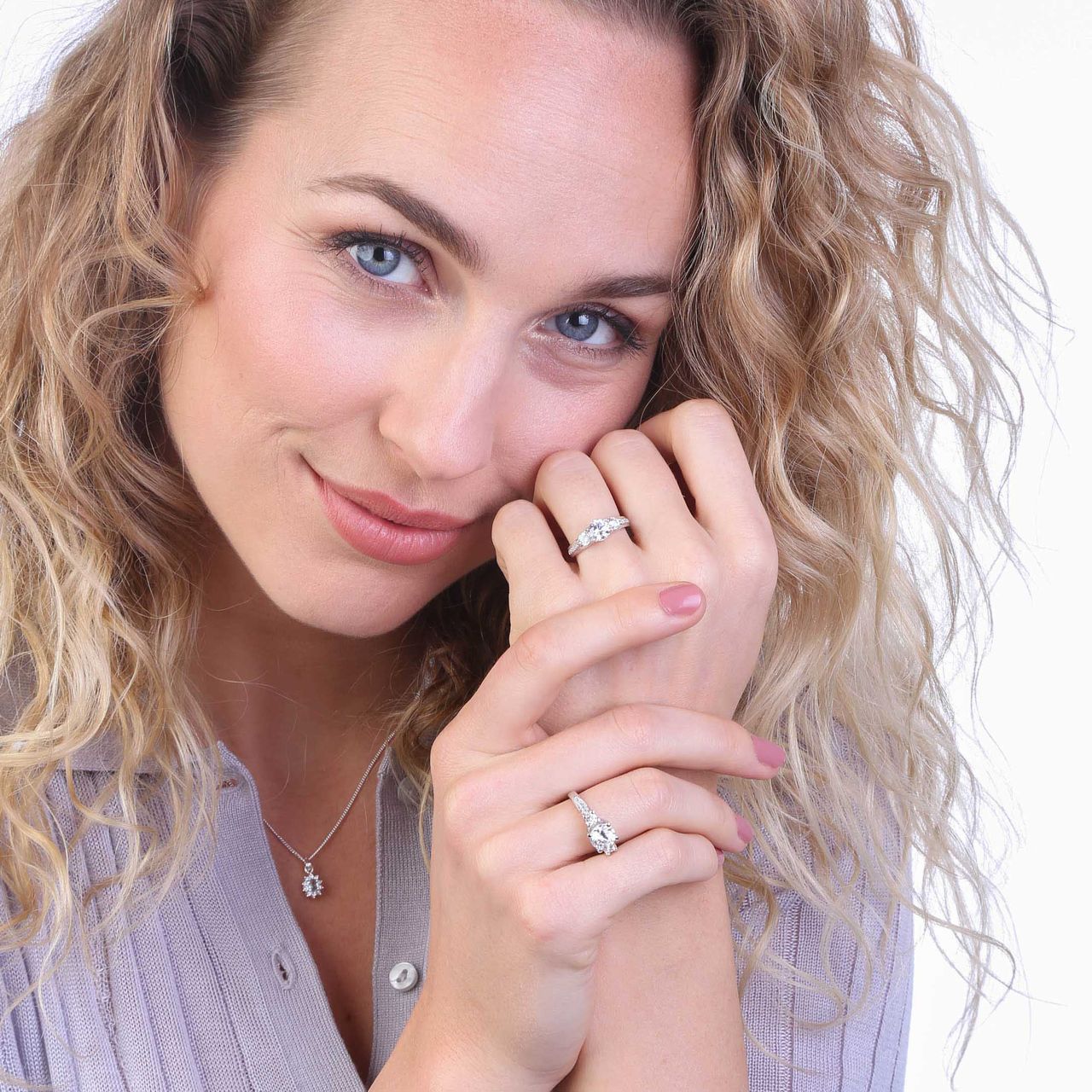 Zilveren ring zirkonia