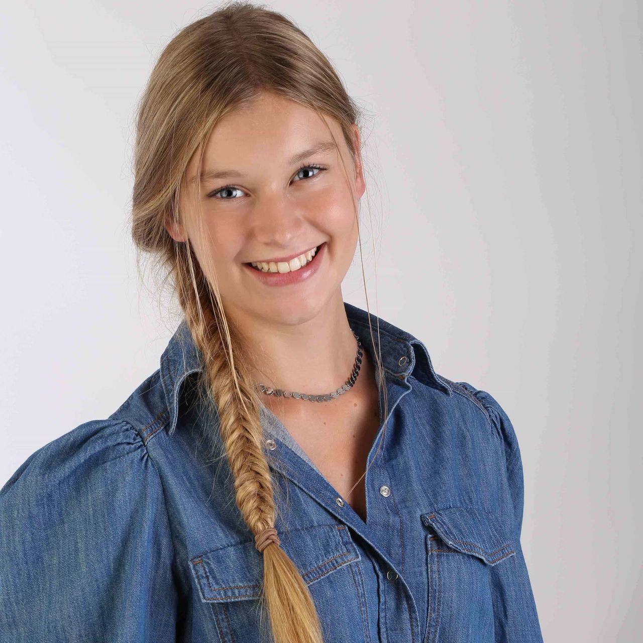 Gerecycleerd stalen ketting hexagon