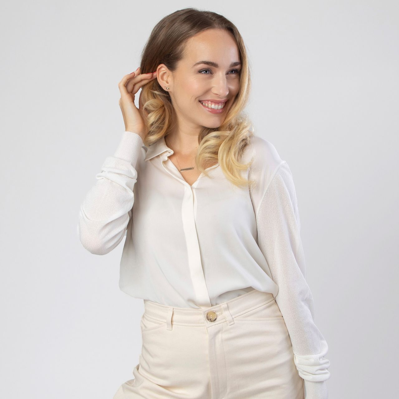 14 Karaat geelgouden ketting met hanger bar