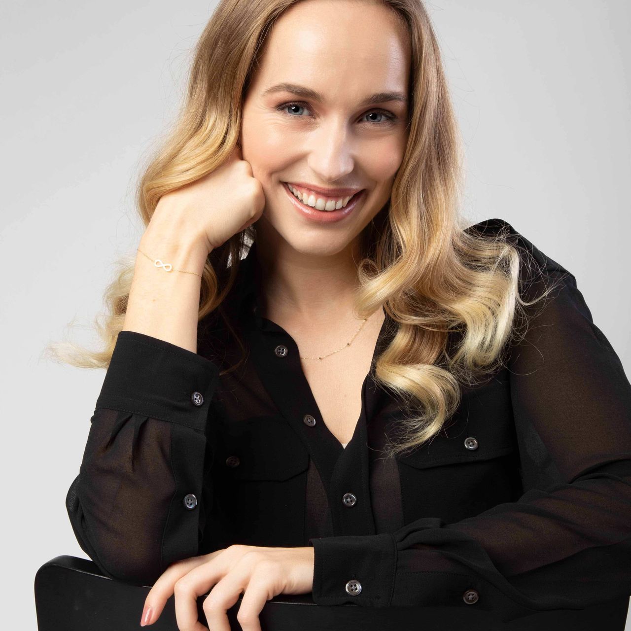 14 Karaat geelgouden ketting met balletjes
