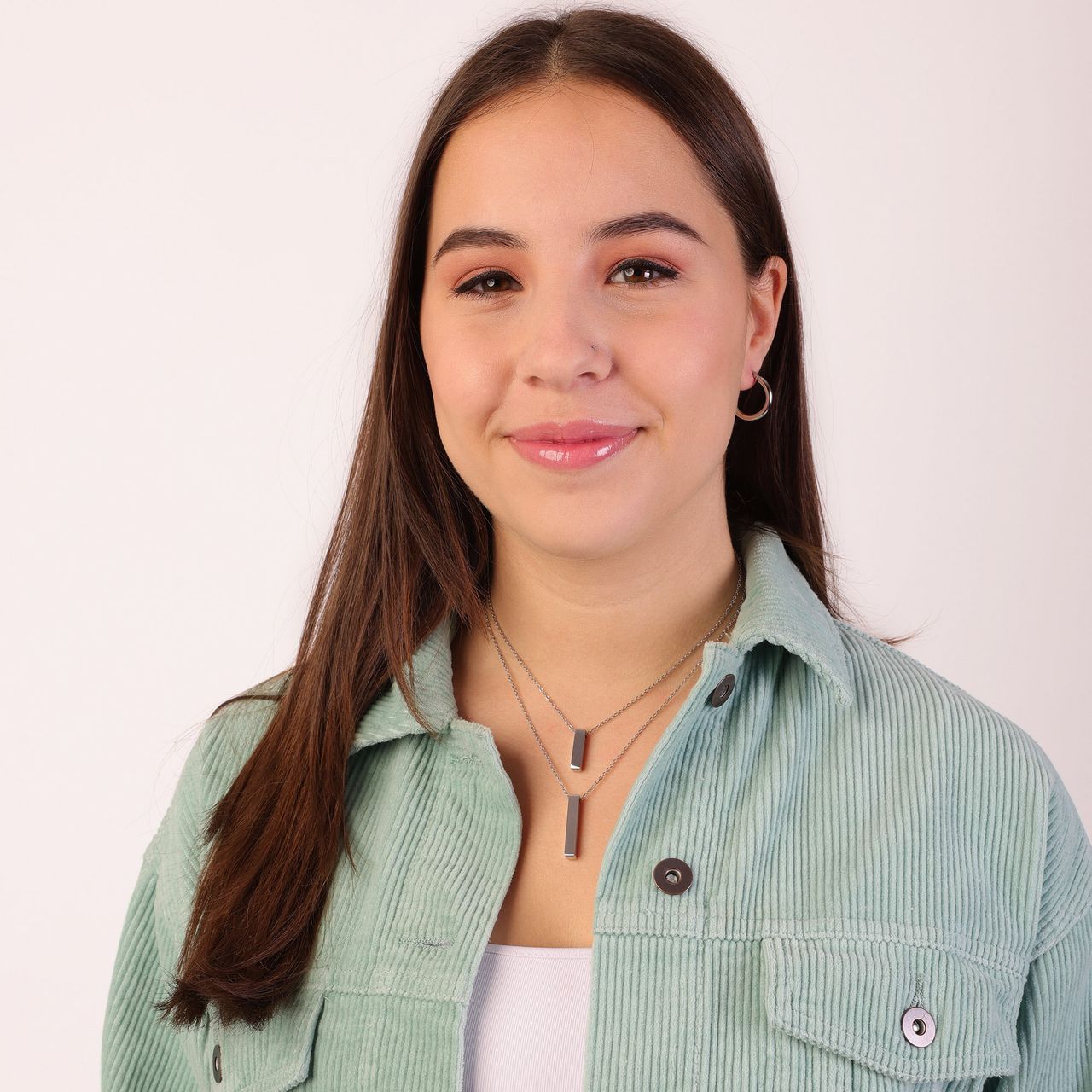 Gerecycleerd stalen ketting&hanger bar vierkant 30mm