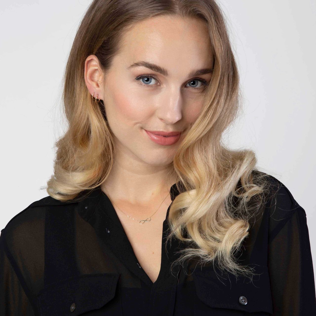 9 karaat ketting met hanger infinity voor dames