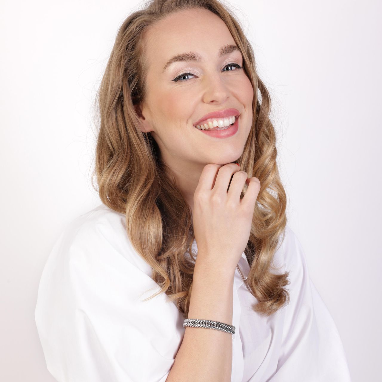 Stainless steel armband gourmetschakel