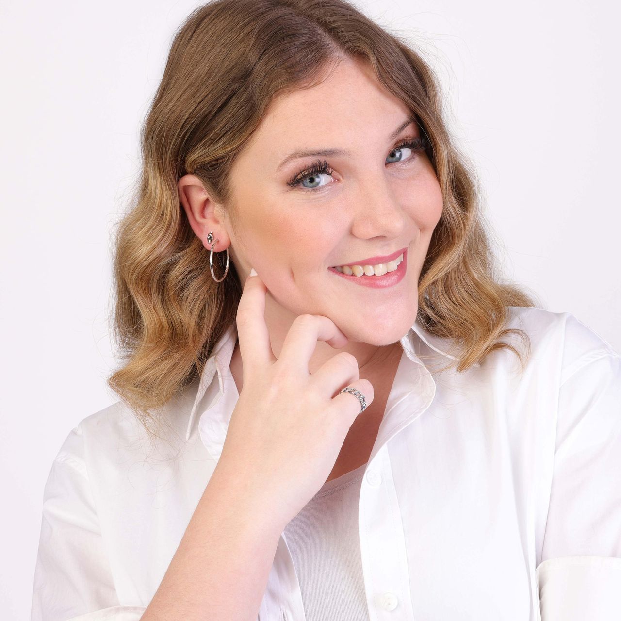 Ring aus 925 Silber Bali, Gourmet-Kettenglied