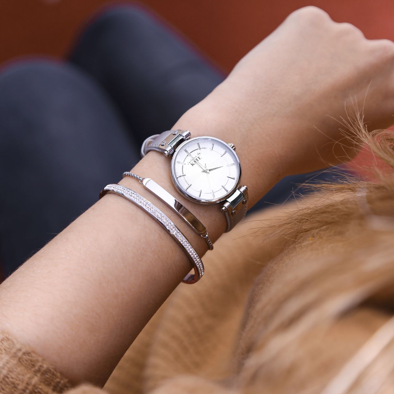 Gerecycled stainless steel set colours by kate met kristal