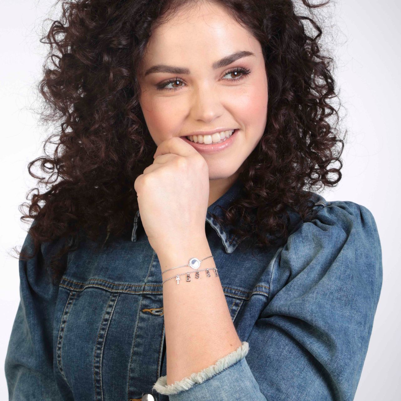 Zilveren armband Romeinse krans