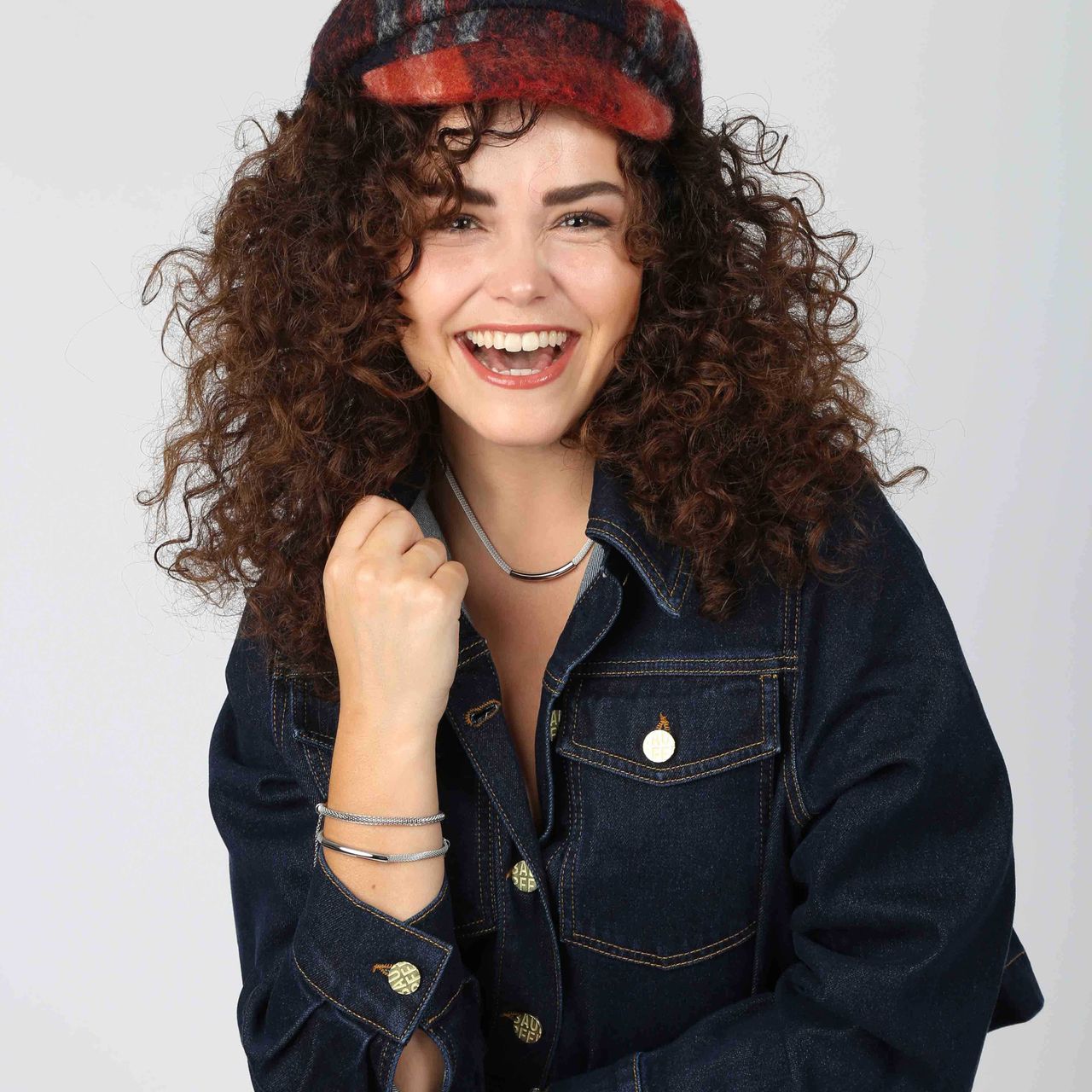 Stainless steel armband mesh riem met kristal