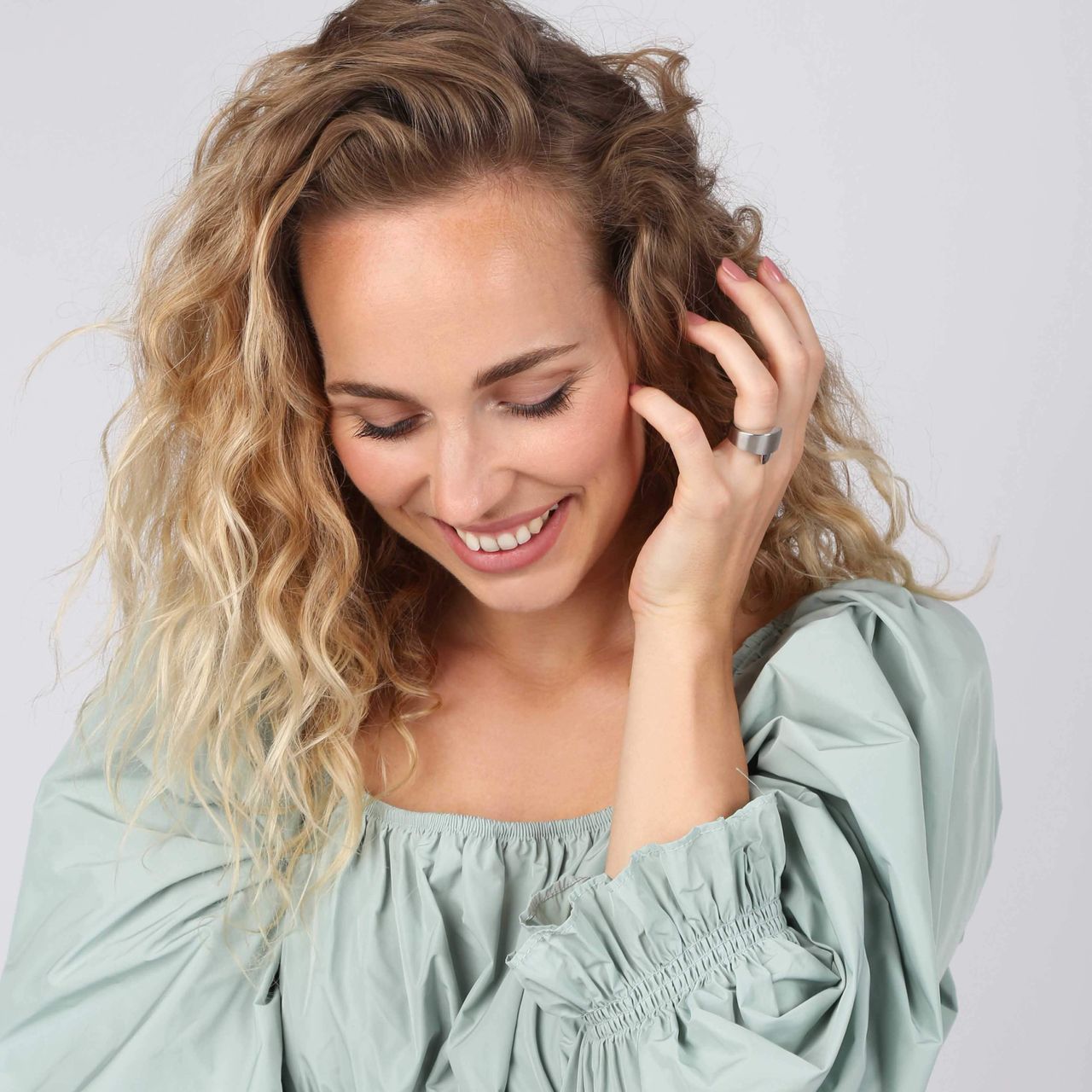 Stainless steel ring mat/glans