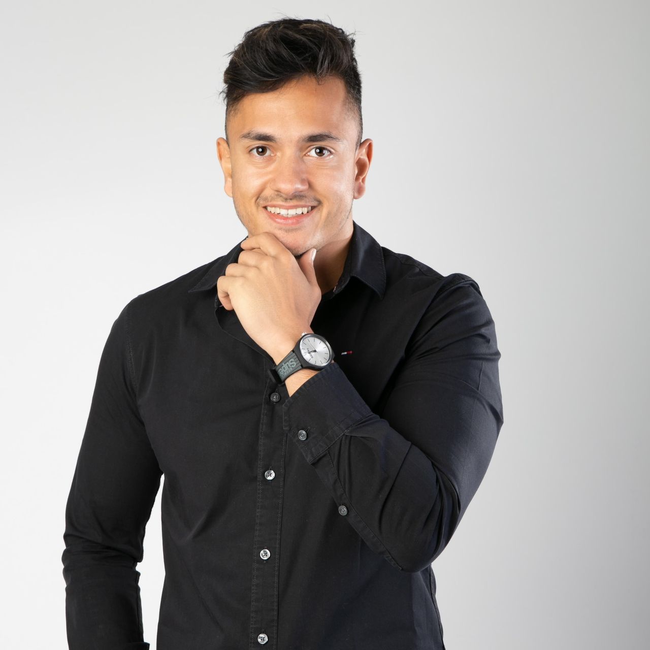 Superdry horloge Urban black XL SYG293B