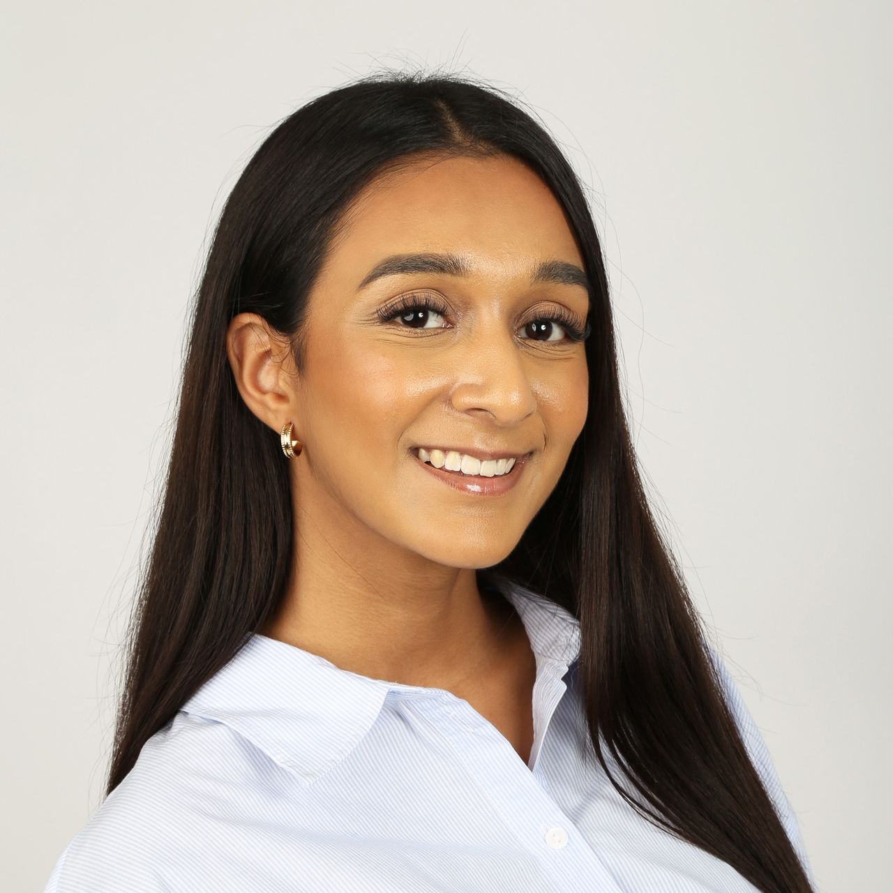 Stainless steel goldplated oorringen voor dames