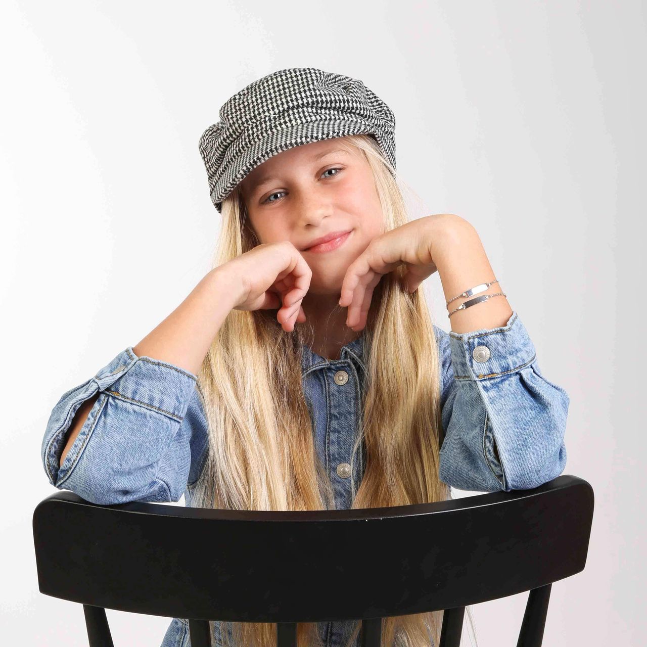 Gerecycled zilveren plaatarmband