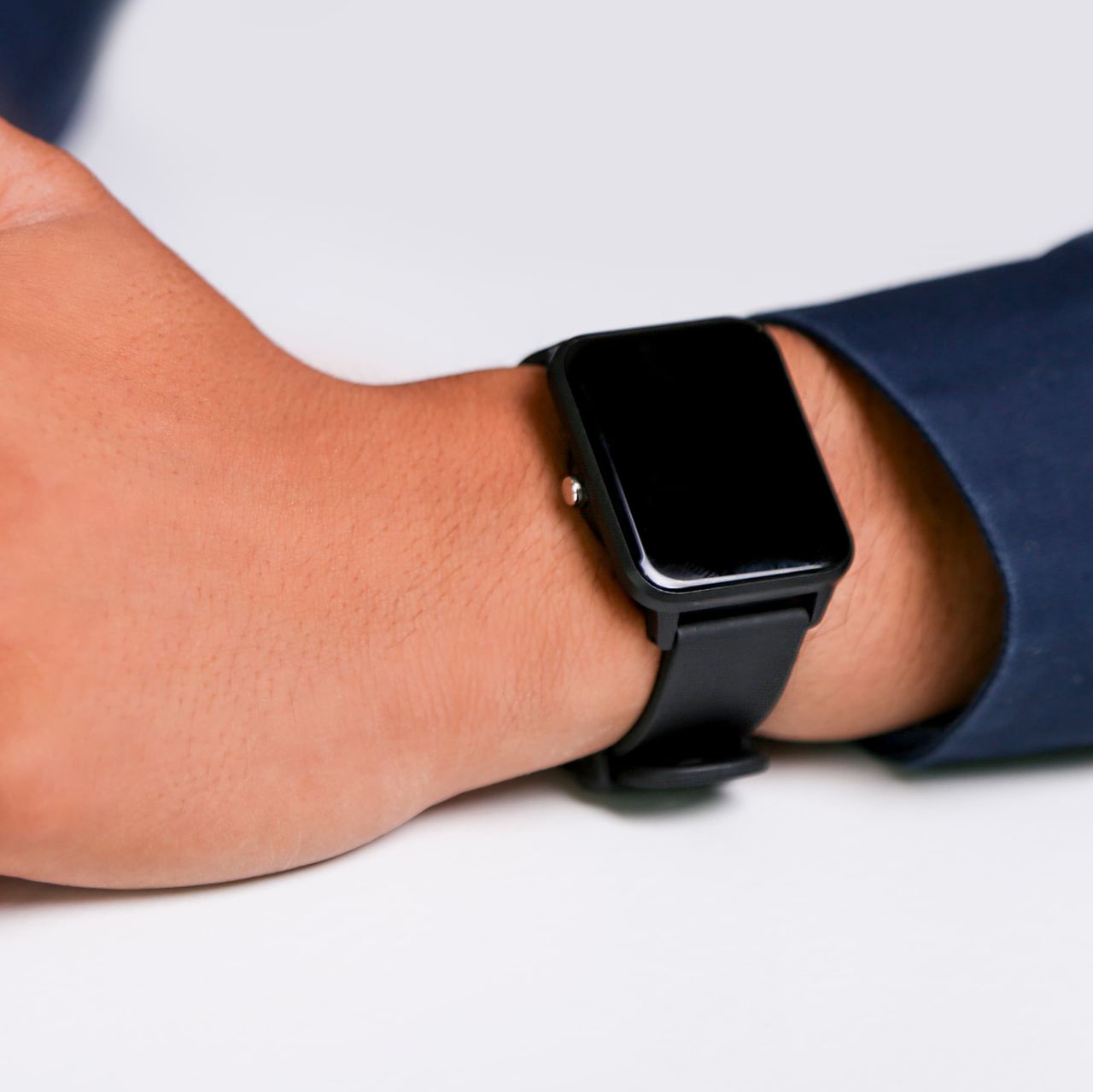Axcent Smartwatch mit schwarzem Gummiarmband