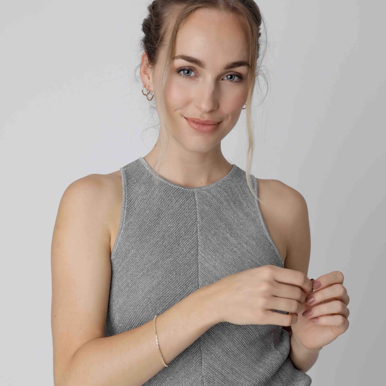 9 karaat oorringen 15mm voor dames