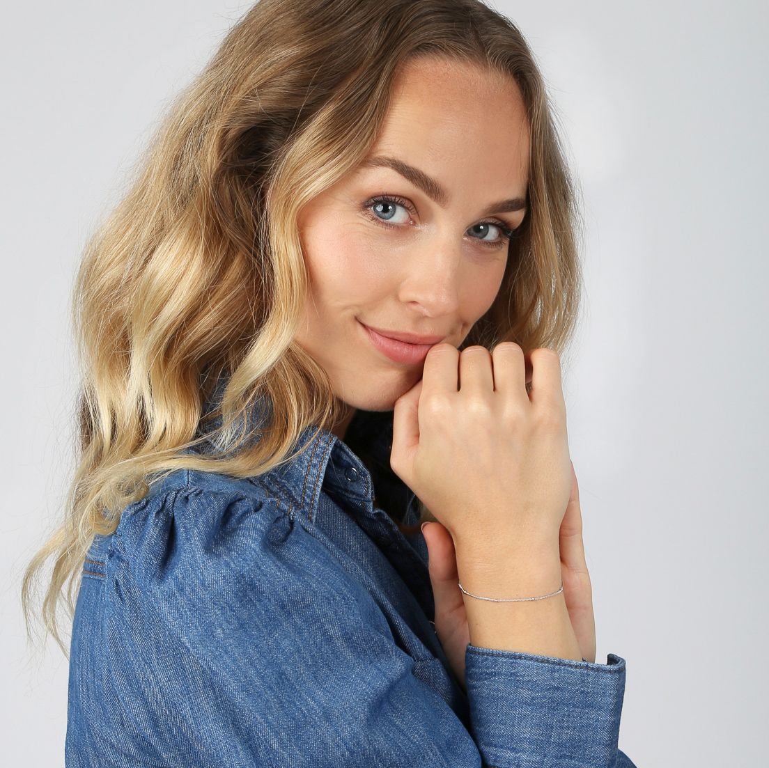 Zilveren armband bolletjes Mix&Match