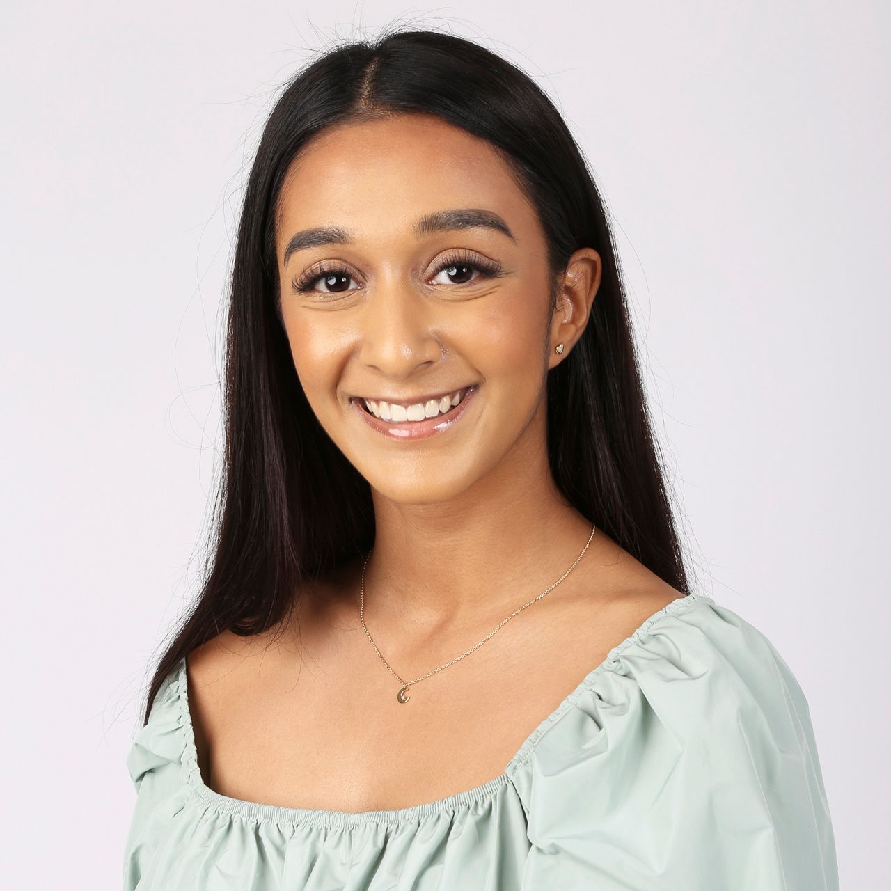 Zilveren goldplated ketting met hanger maan